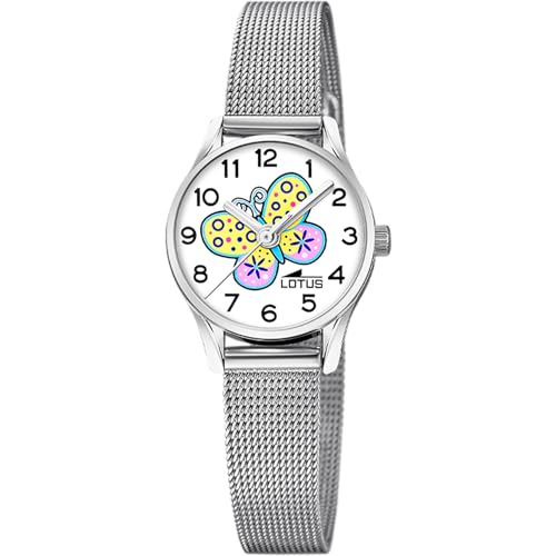 Montre Lotus enfant fille en acier argenté 18571/K