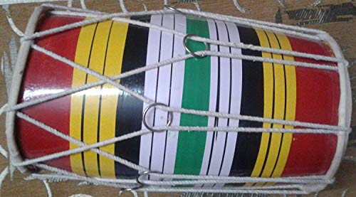 Image of Sai Musical Dholaki Hand Percussion Drum Indian Instrument
