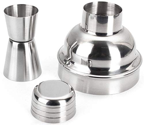 Kit 7 Bar Coqueteleira Socador Barman Inox Tampa Caipirinha