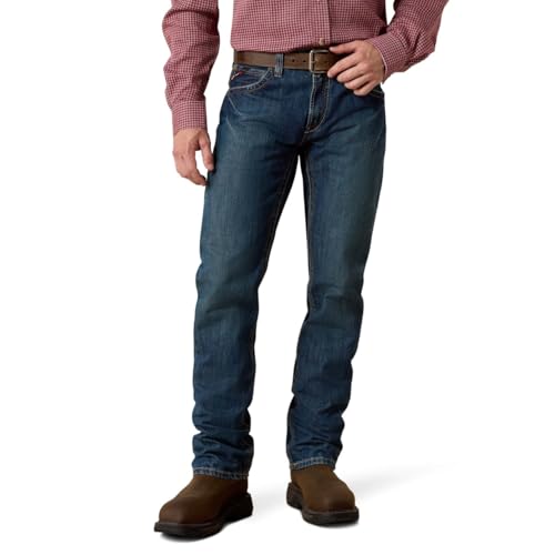 Image of ARIAT Men's Fr M5 Straight Leg Work Jeans - 10015160