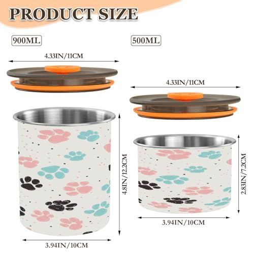 Envase de café hermético acero inoxidable 17oz miniatura 2