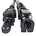 GaeaAuto Upper & Lower Intermediate Steering Shaft Column fit for 1999-2006 Chevy Silverado Avalanche Suburban GMC Sierra Cadillac Escalade Yukon Replace Part # 25958109, 19329330