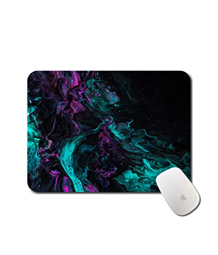 Image of WHATS YOUR KICK Abstract Pattern | Floral | Pattern | Rangoli | Printed Mouse Pad /Designer Waterproof Coating Gaming Mouse Pad for Computer /Laptop (Multi18)