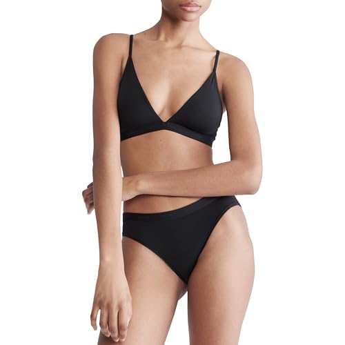 Image of Calvin Klein Form to Body Lightly Lined Triangle Bralette