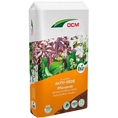 Cuxin Aktiv-Erde Pflanzerde Blumenerde Ziersträucher Hecken Stauden 60 l Cover