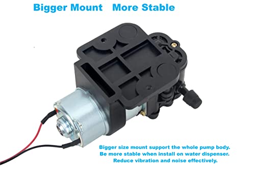 Huiyu Hy-D23130 Self Priming Diaphragm Pump Dc 12V 1.2 Lpm 30 Psi Suction 1.3 Meter For Water Dispenser Cooler Electric Appliance #TOP4