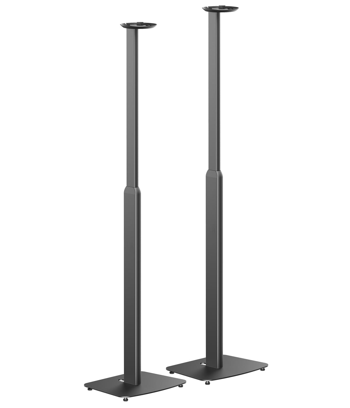 my wall SonosEra100 - Supporto per altoparlante regolabile in altezza, HS43L, set da 2 pezzi, supporto Sonos regolabile in altezza, perfetto allineamento del suono, disaccoppiamento, base Sonos