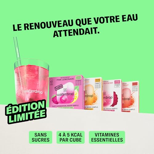 waterdrop® Limonade - 48 Cubes - Eau Aromatisée Sans Sucre – vue 3