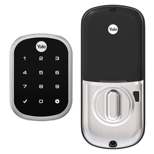 Yale Security Assure Lock SL - Key-Free Touchscreen Door Lock in Satin Nickel