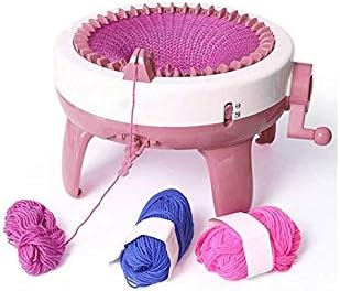 Knitting Machine - 40/48 Needles Weaving Machine Manual Automatic Weaving Loom Kit DIY Weaving Sewing Machine for Weave Scarves Woven Hats Woven Socks