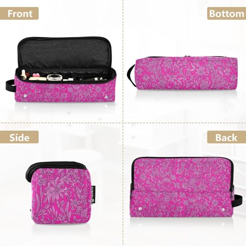 Bolsa de viaje para herramientas de cabello con alfombrilla resistente al calor y accesorios removibles organizador para planchas, rizadores y alaciadoras miniatura 5