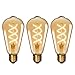 5W ST64 Retro LED E27 Edison Deko Spiral Filament Glühbirnen Birne Lampen LED Warmweiß 2500K 450Lm für Pendelleuchte Ersetzen 50W Glühlampe Nicht Dimmbar 3er Pack von Enuotek