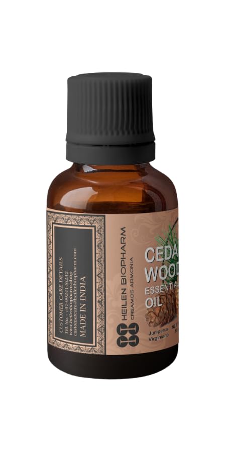 Heilen BIopharm Cedarwood Esssential oil - 15 mL Per Bottle Pack of 1, for For Healthy Skin Complexion - Image 6 thumbnail