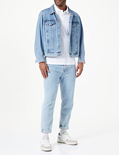 GANT SOLID PIQUE LS RUGGER, Felpa Uomo, Nero (