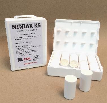 Miniax KS Fumigènes standards (boîtes de 10, 25 et 50 cartouches), blanc, 1