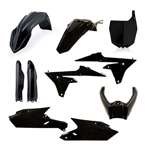 Habillage complet noir Yamaha YZF 250/450 2014 finition premium pour moto
