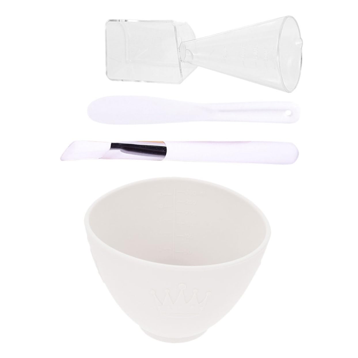 FOMIYES Facial Mask Making Bowl Kit Mask Mixing Scoop Beauty Salon Mask Bowl Beauty Accessories Mask Mixing Bowl for Women