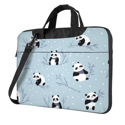Maletín para portátil con diseño de panda 14 pulgadas miniatura 1