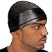 WaveBuilder Wave Training Cap | Form Fitting Spandex for Maximum Wave Making Potential, Black
