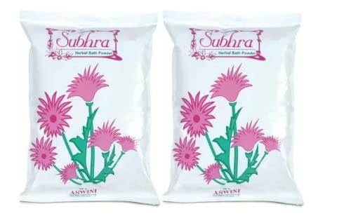 Aswini Subhra Herbal Bath Powder 900 gram (450gx2pack) - Image 2