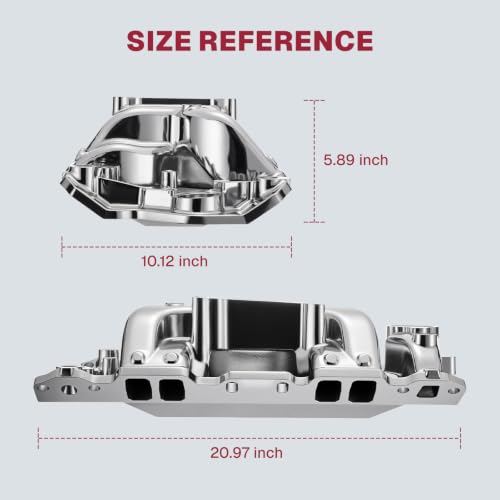 Image of 2026 7501 Intake Manifold Aluminum Dual Plane Air-Gap