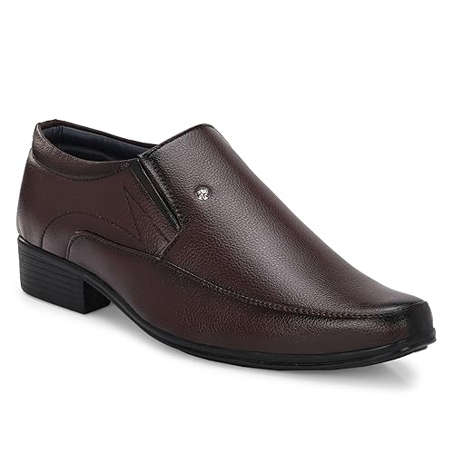 Azzaro Black Mens Synthetic Leather Comfortable Slip-On Formal Shoes for Man Business Daily Use Brown (B0CHKJMVSW) Amazon Price History, Amazon Price Tracker