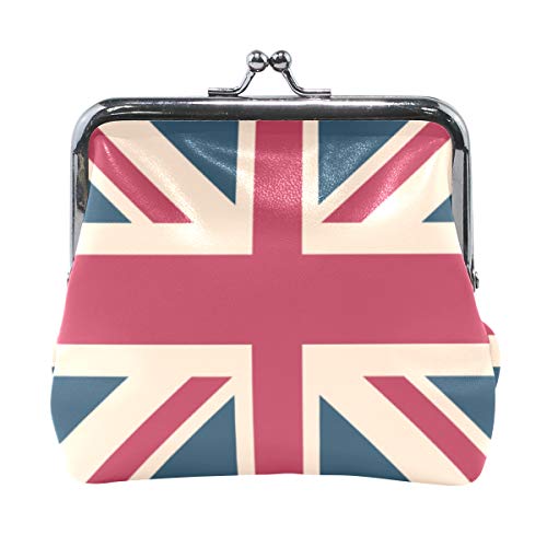 british flag coin purse - Wallet I Love The UK Vintage British Flag Coin Purse Pouches Leather Change Holder Card Clutch Handbag