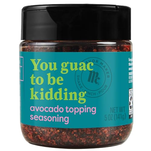 McCormick Avocado Topping Seasoning, Flavor Maker, 5 oz
