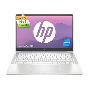 HP Chromebook X360,Intel Celeron N4120,14-Inch (35.6 Cm),Hd,4Gb Lpddr4,64Gb Emmc,Intel Uhd Graphics,Thin&Light,Dual Speakers,Brightview Display (Chrome 64,White,1.49 Kg),Ca0505Tu,Chrome OS