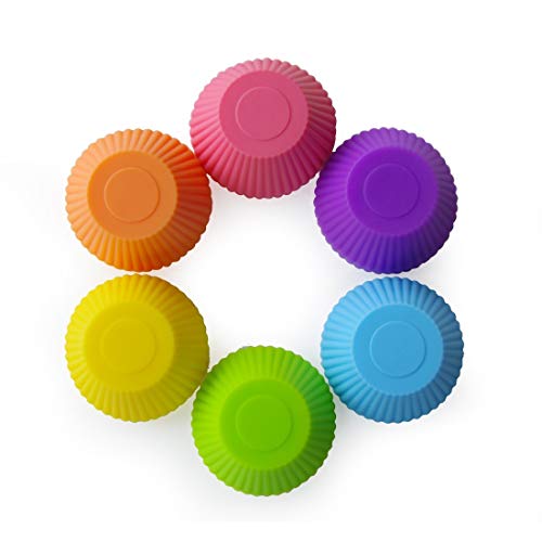 Mirenlife MIREN-K20150919MB24 2 Inch Mini Size Silicone Baking Cups Muffin Cups thumb #4