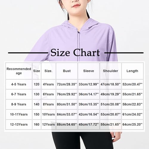 Beessbest Kids Girls UPF 50+ UV Sun Protection Jacket Hooded SPF Cooling Sun Shirt Lightweight Hiking Fishing Fall Clothing3