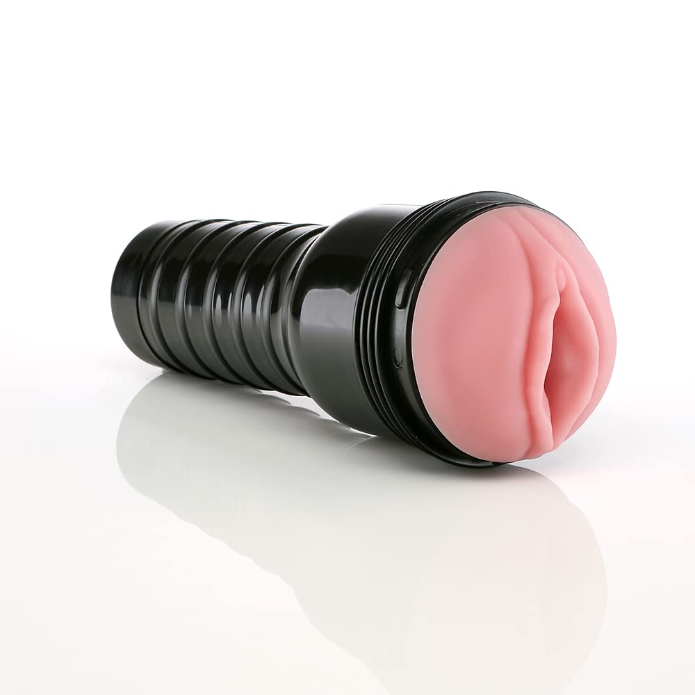 Fleshlight Pink Lady Original - Masturbatore SuperSkin, giocattolo del sesso estremamente realistico