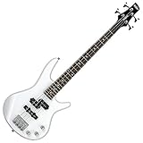 Ibanez 4 String Bass Guitar, Right, Pearl White (GSRM20PW)