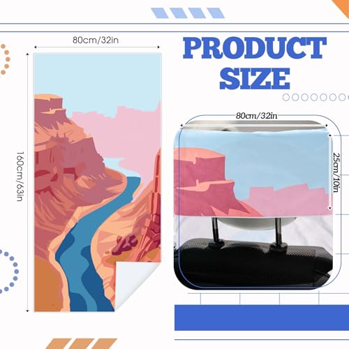 Image of Hahafelt 1 Pack Car Seat Towel Cover with Storage Bag, Grand Canyon Style