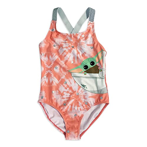 STAR WARS The Child Girls One Piece Bathing Suit Toddler to Big Kid