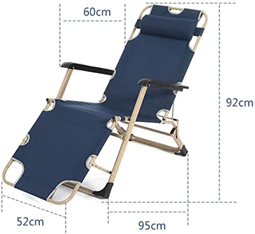 Générique Fauteuil inclinable Pliant réglable - Chaise Longue Pliante Portable, lit de Plage, Fauteuil de Jardin (Rouge, 178 x 67 x 30 cm)