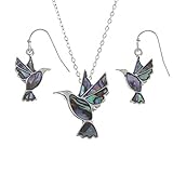 Besonderes Geschenk – der Abalone Muschel Halskette und Ohrringe Set ist wird in einem großen Bellamira Geschenk-Box und ist ein perfektes Geschenk für jeden Anlass.