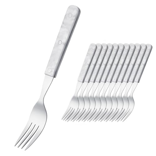 Tafelgabel/Menügabel 12 Stück in schöner Perlmuttoptik