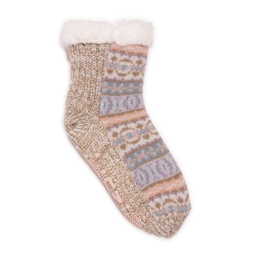 Image of MUK LUKS Women's Pieced Cabin Sox
