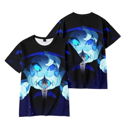 Hzsyc Boys Shadow Milk Cookie T-Shirt Kids Shadow Milk Cookie 3D Figure Printed Sweatshirt Shirt for Fans Gift (01,11-12years)