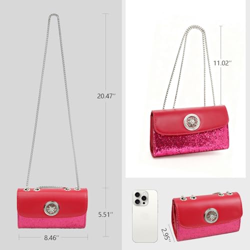 Image of Shoulder Bag for Women, Faux Leather Women's Shoulder Handbags, Fashionable Tote Purses for Women