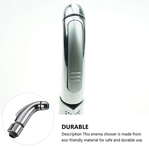 Healifty – Chuveiro de enema leve seguro para ducha de enema, limpador de enema, ducha para mulheres