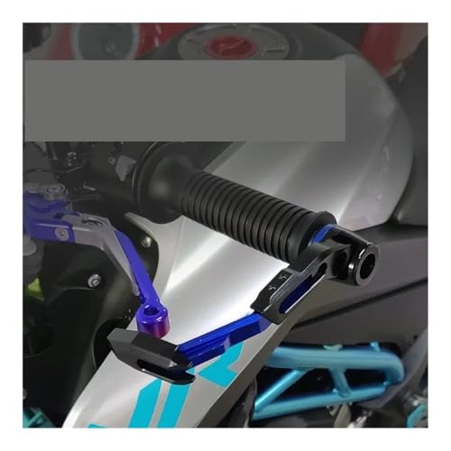 Protège-mains de moto universelle avec protections d'angle arquées