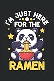  Ramen Panda Notebook: Kawaii Otaku Manga Panda Ramen Bowl Notebook For Panda, Ramen And Anime Lovers / Gift Idea For Kids