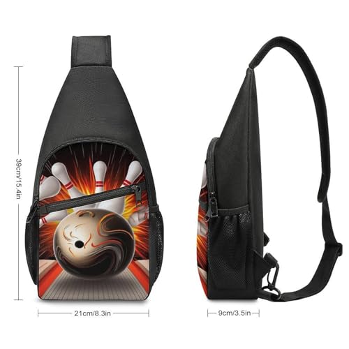 Bolso Vintage Sport Sling para Hombre y Mujer miniatura 2