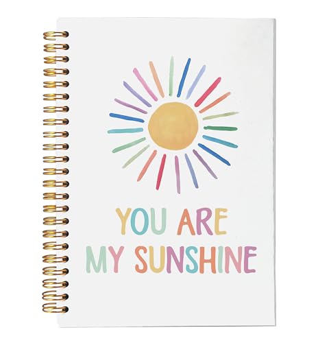 Carnet à spirales Boho Sun You Are My Sunshine journal de notes couverture rigide