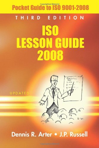Buy ISO Lesson Guide 2008: Pocket Guide to ISO 9001 2008 — BookShops.in