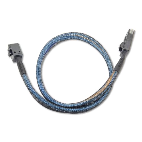 Cable mini SAS HD SFF-8643 a SFF-8087 Sonilco de 0.5 metros para transferencia de datos interna 5