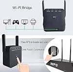2023 Newest WiFi Extender, WiFi Repeater, WiFi Booster, Covers Up to 9860 Sq.ft and 50 Devices, Internet Booster - with Ethernet Port, Quick Setup, Home Wireless Signal Booster
