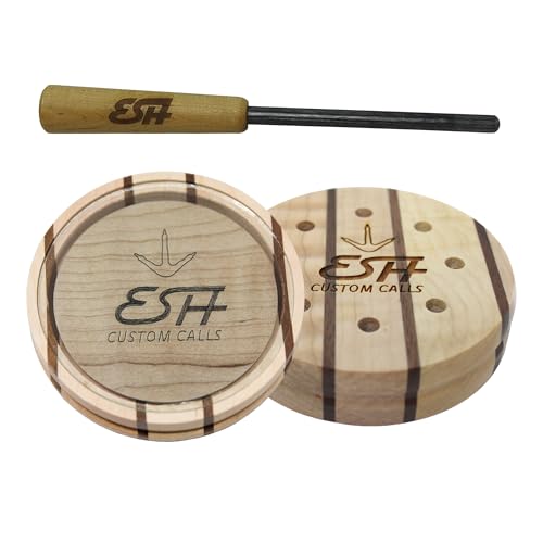 ESH Laminated Glass Turkey Pot Call with Hickory...